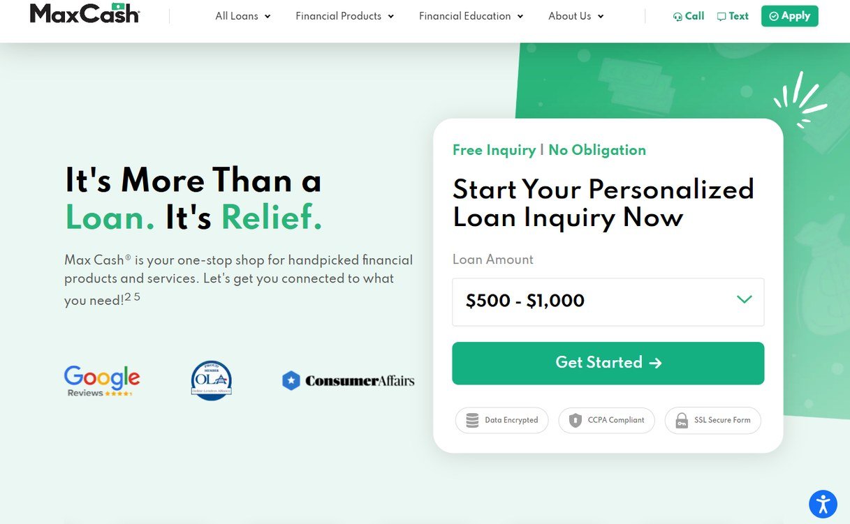 Max Cash – maxcash.com